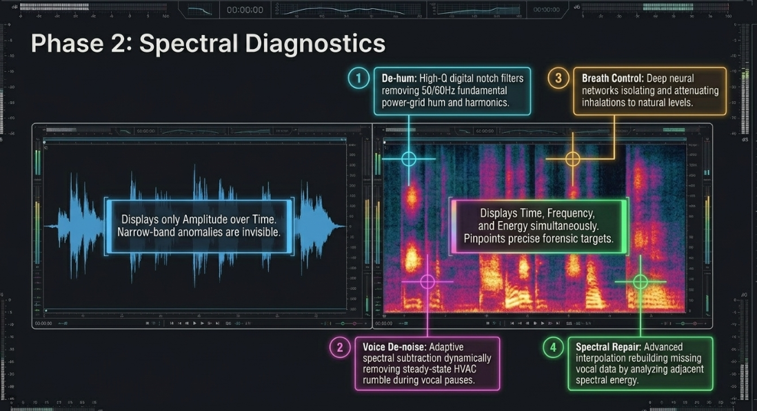 Audio Engineering in a Professional Podcast Post-Production: Tools: monitoring - 7
