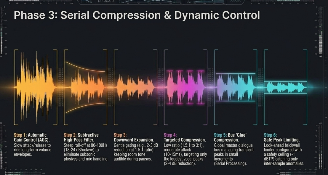 Audio Engineering in a Professional Podcast Post-Production: Tools: monitoring - 8