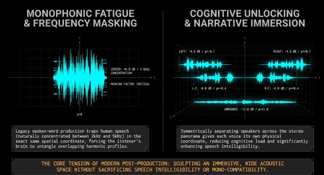 Audio Engineering in a Professional Podcast Post-Production: Tools: Panning - 1
