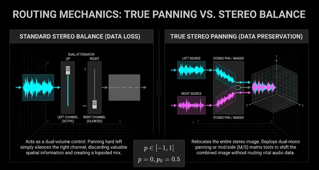 Audio Engineering in a Professional Podcast Post-Production: Tools: Panning - 3
