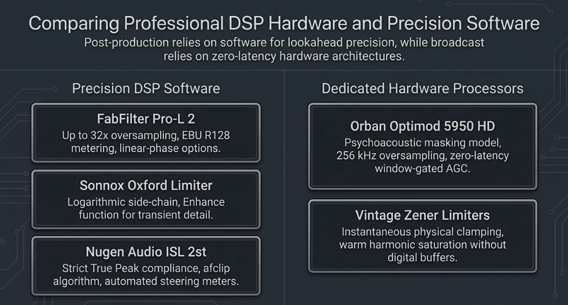 Audio Engineering in a Professional Podcast Post-Production: Tools: Limiters - 9