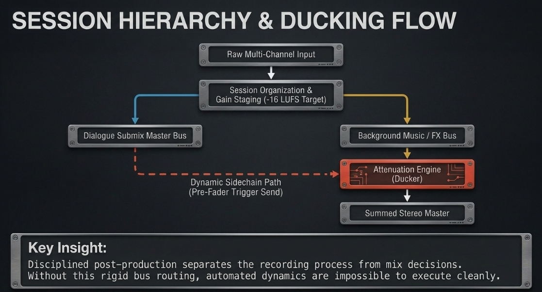 Audio Engineering in a Professional Podcast Post-Production: Tools: Duckers - 16