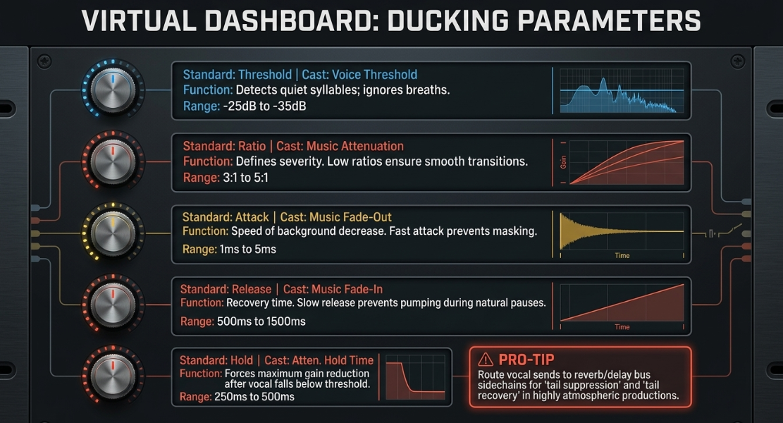 Audio Engineering in a Professional Podcast Post-Production: Tools: Duckers - 22