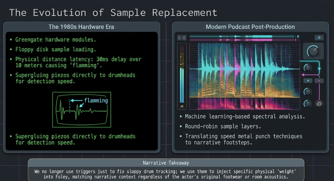 Audio Engineering in a Professional Podcast Post-Production: Tools: Modulation Tools: Drum Triggering - 23