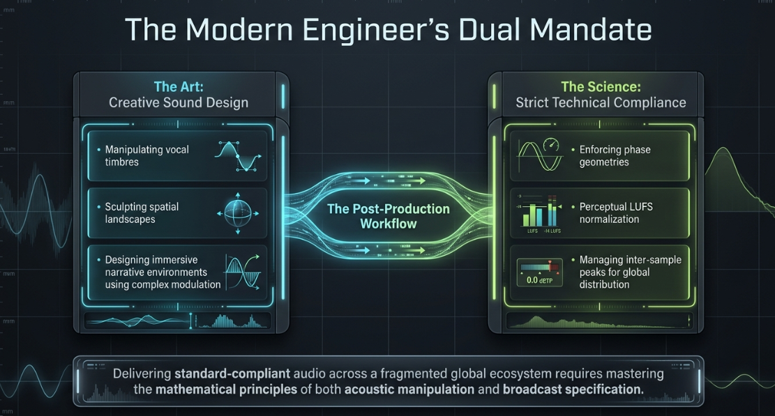 Audio Engineering in a Professional Podcast Post-Production: Tools: Modulation Tools: Delivery Standards and Loudness Normalization - 2