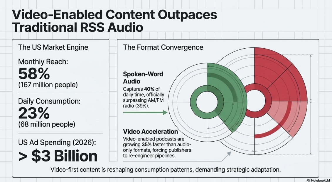 Video Execution of a Professional Podcast: Understanding the Audience: What’s Happening: Growth and Trends - 2