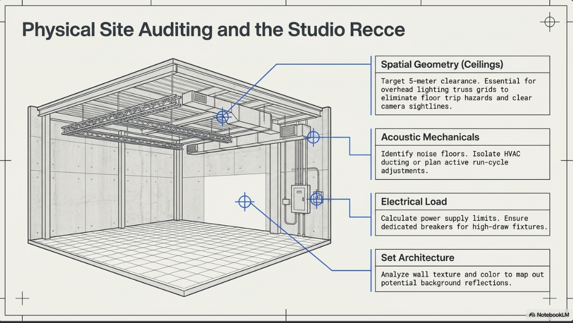 video Execution of a Professional Podcast: The Pre-Production Phase: Production: Lighting and Sound - 4