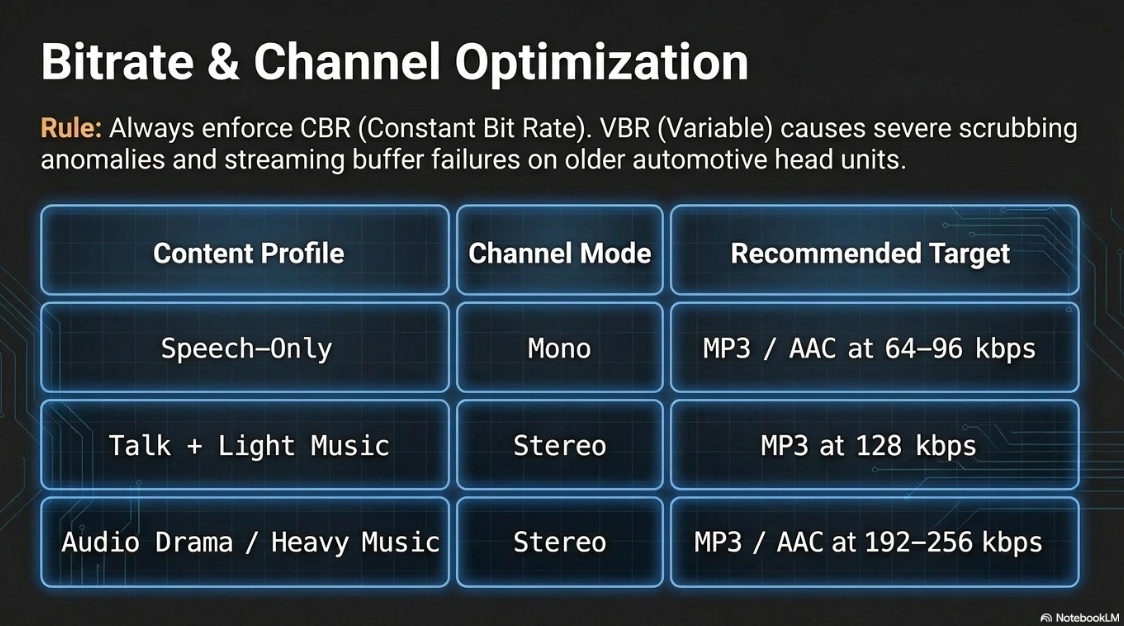 Audio Execution for a Professional Podcast: File Formats and Settings: Compressed and Uncompressed File Formats: Choosing File Formats and Settings in Audacity - 7