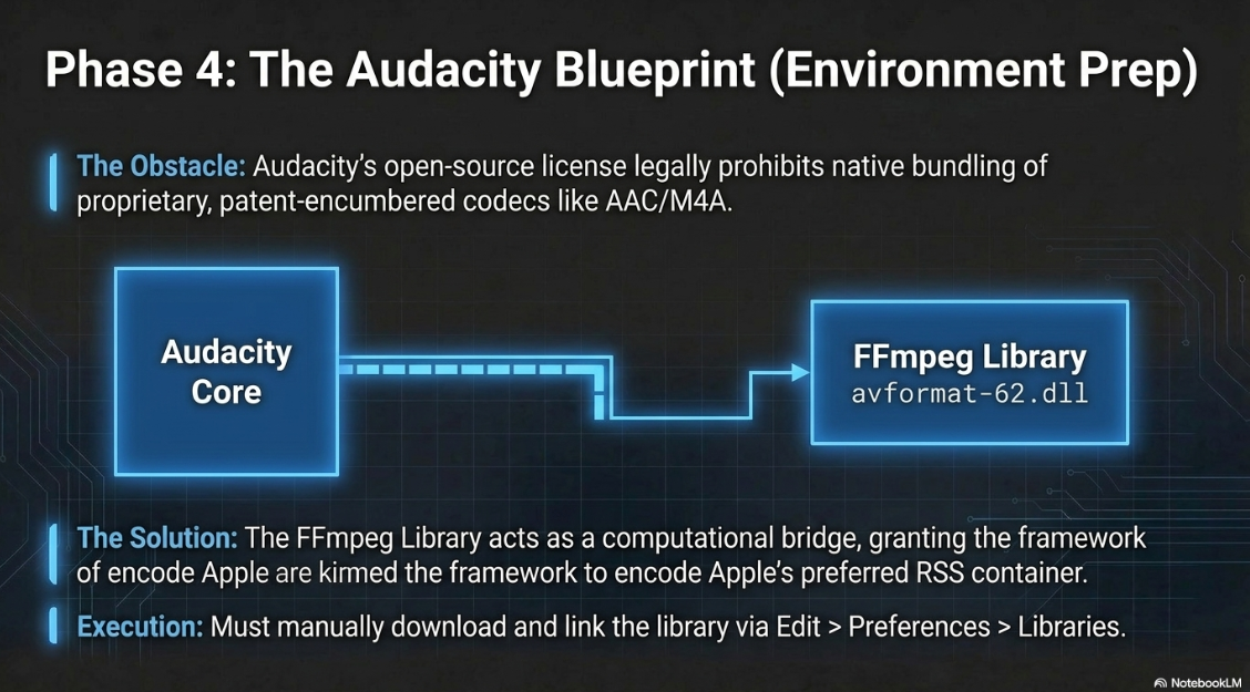 Audio Execution for a Professional Podcast: File Formats and Settings: Compressed and Uncompressed File Formats: Choosing File Formats and Settings in Audacity - 11