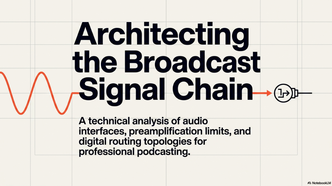 Audio Execution for a Professional Podcast: Gear: Audio Interface: Inputs and Outputs - 1