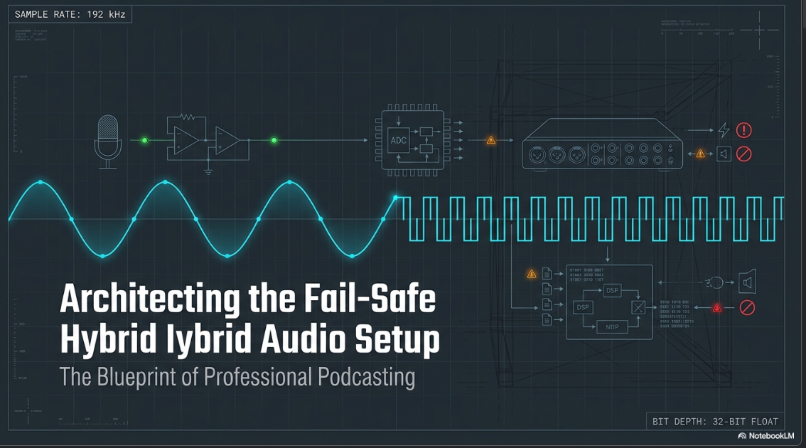 Audio Execution for a Professional Podcast: Gear: Audio Interface: Using a Portable Recorder with an External Microphone - 1