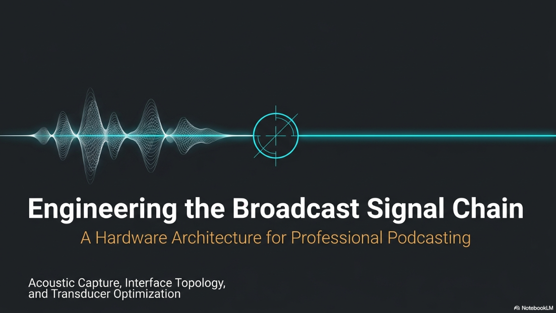 Audio Execution for a Professional Podcast: Gear: Audio Interface: Headphones - 1