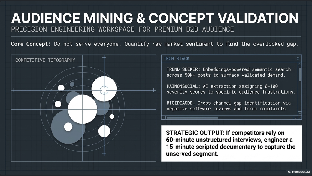 Strategic Pre-Production for a Professional Podcast: Formulating a Compelling Message and Cultivating a Hungry Audience: Identifying and Targeting a Hungry Audience - 4