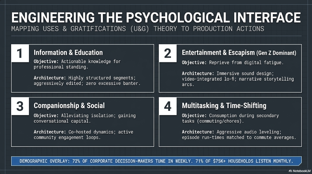 Strategic Pre-Production for a Professional Podcast: Formulating a Compelling Message and Cultivating a Hungry Audience: Identifying and Targeting a Hungry Audience - 5