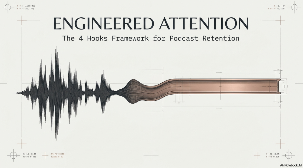Strategic Pre-Production for a Professional Podcast: Formulating a Compelling Message and Cultivating a Hungry Audience: Communicating the Core Message: The 4 Hooks Framework - 1