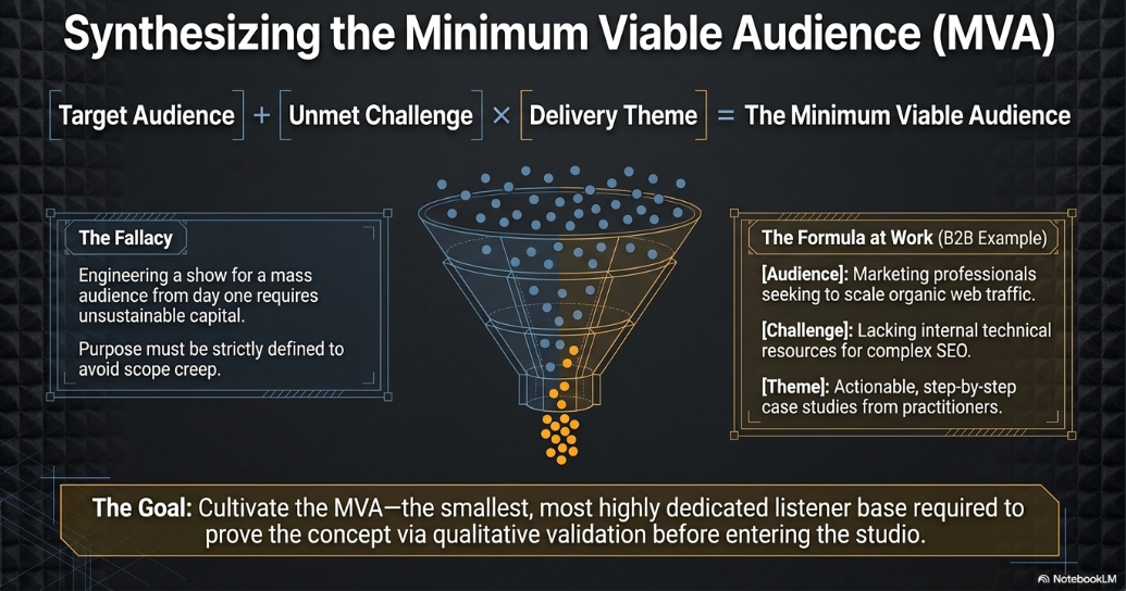 Strategic Pre-Production for a Professional Podcast: Formulating a Compelling Message and Cultivating a Hungry Audience: Synthesizing Pre-Production for Long-Term Viability - 4