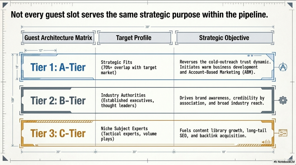 Strategic Pre-Production for a Professional Podcast: Delivering the Message: Strategic Guest Acquisition - 4