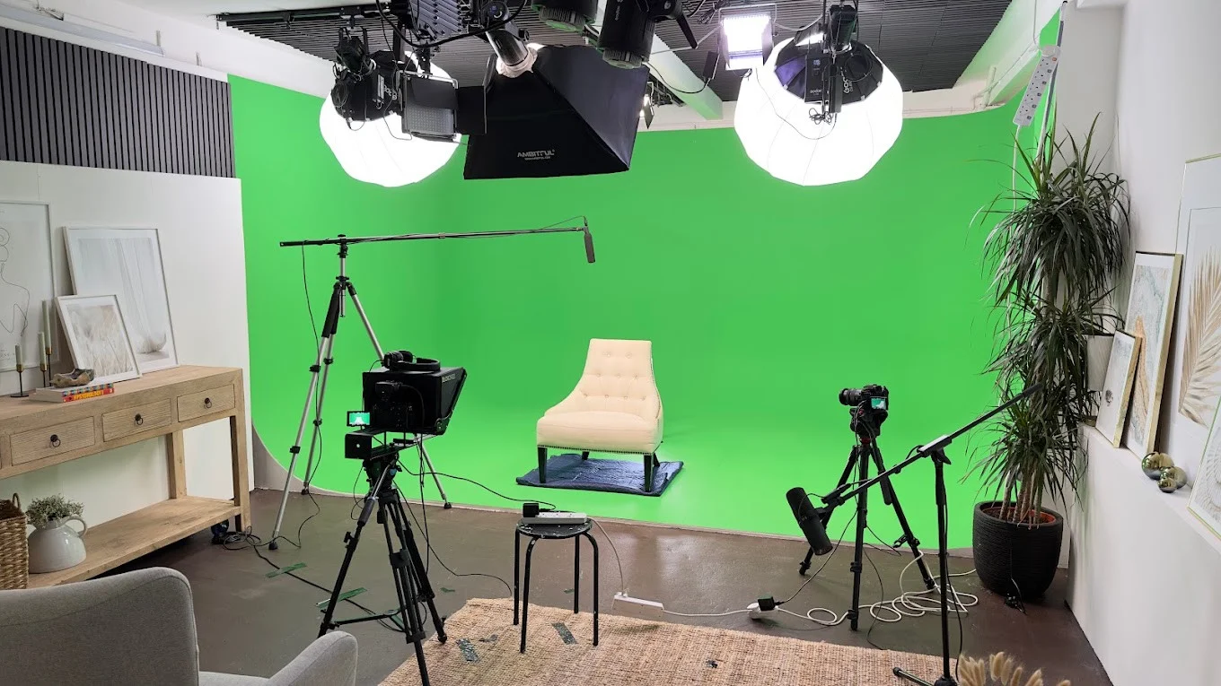 Green Screen Cove set at Finchley Studios, London