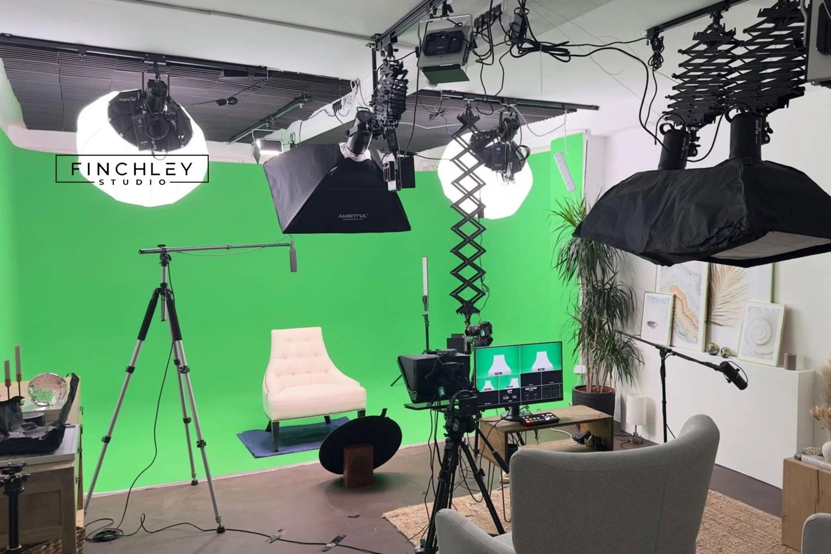 Green Screen Cove set at Finchley Studios, London
