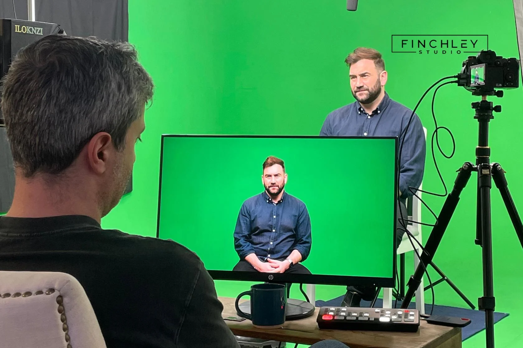 Green screen studio London at Finchley – pre-lit soundproof cove for creative productions