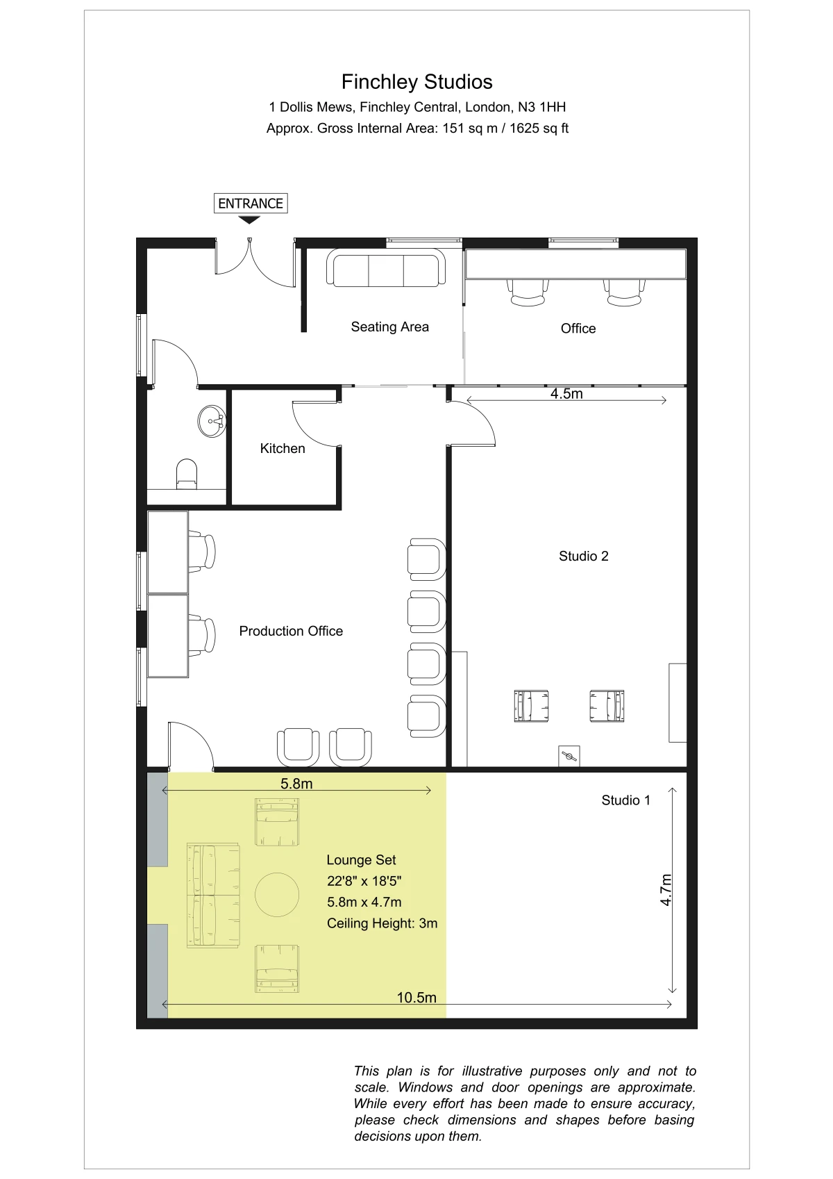 How big is the Lounge Set?