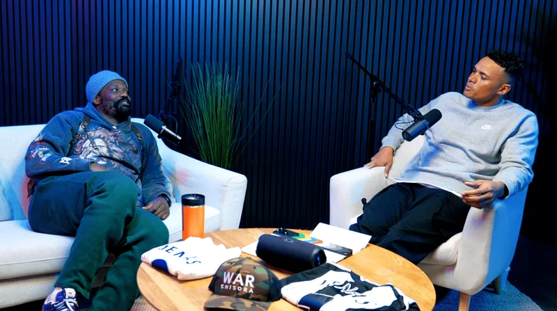 Blackwood studio in Finchley London – sleek black wood backdrop for podcasts interviews and professional video production